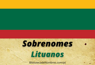 sobrenomes_lituanos