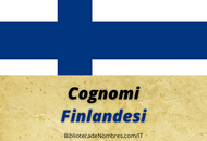 Cognomi finlandesi