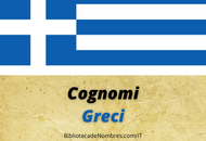 Cognomi greci