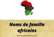 Noms de famille africains