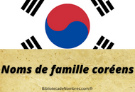 Noms de famille coréens