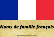 Noms de famille français