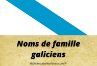 Noms de famille galiciens