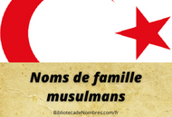 Noms de famille musulmans