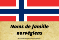 Noms de famille norvégiens