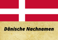 Dänische Nachnamen